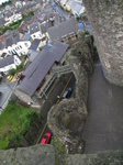 SX23258 Looking town Conwy Castle tower.jpg